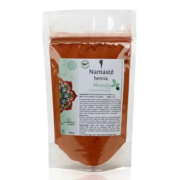 Namasté Henna Manjishta 100g - Imagen 1